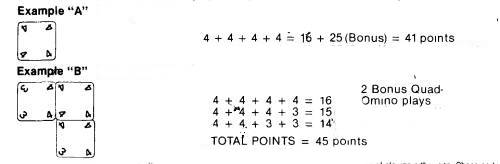 Quad-Ominos Example A and B