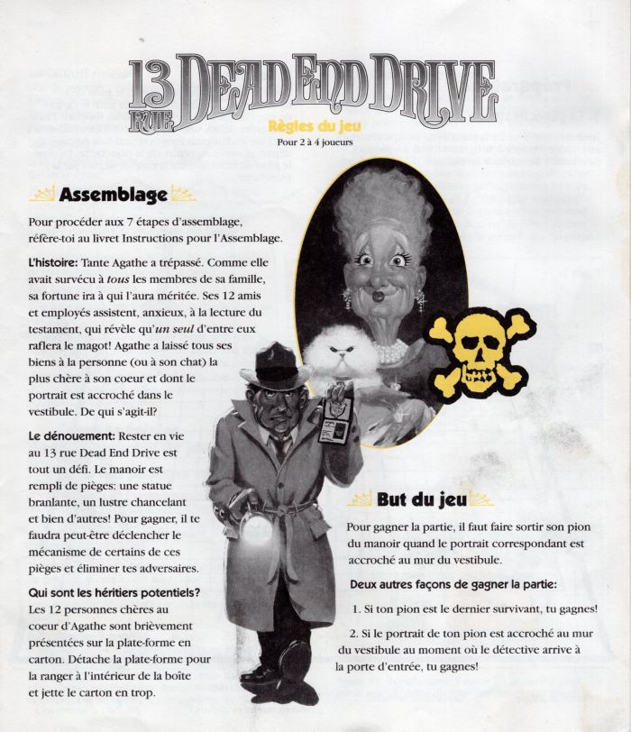 13 Dead End Drive Rules Page 1