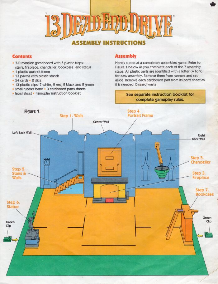13 Dead End Drive Rules Page 1