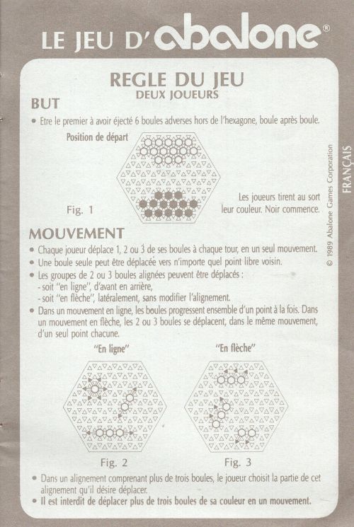 Abalone Rules Page 1