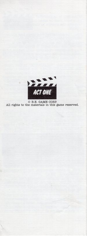 Act One Rules Page 3