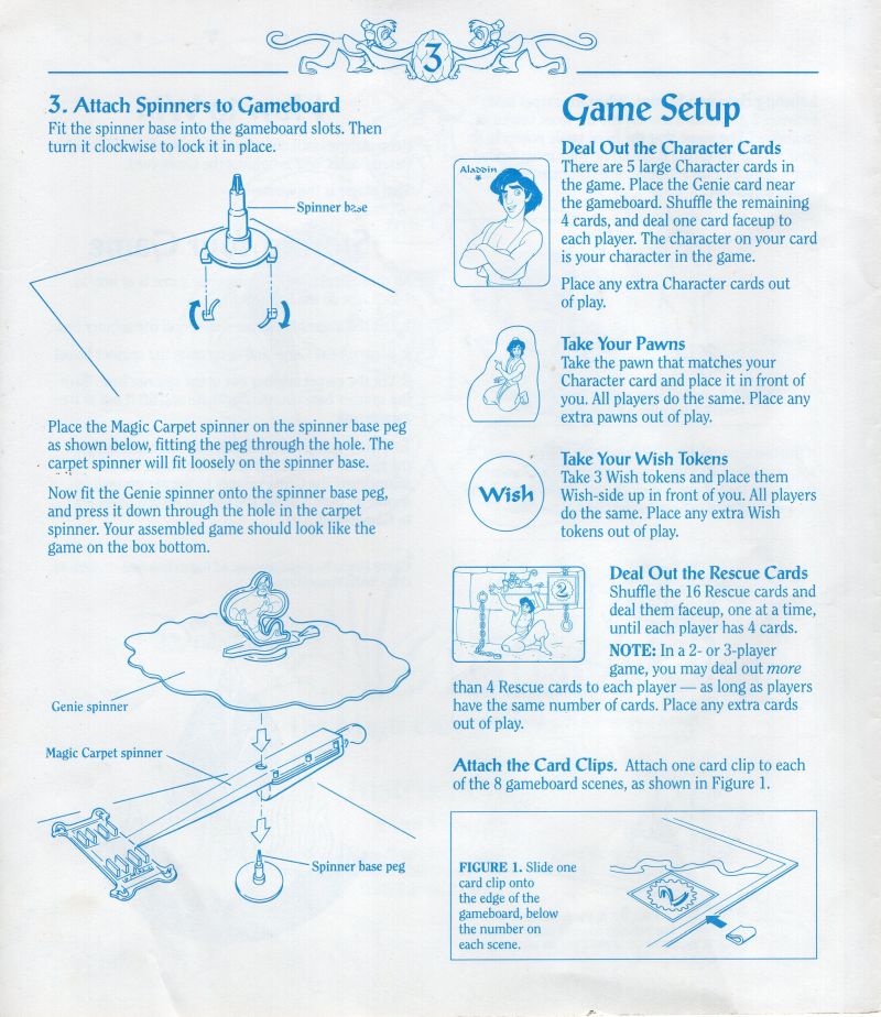 Aladdin The Magic Carpet Game Rules Page 3