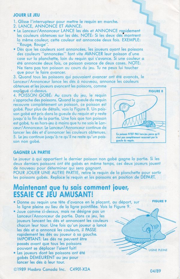Alerte au Requin! Rules Page 4