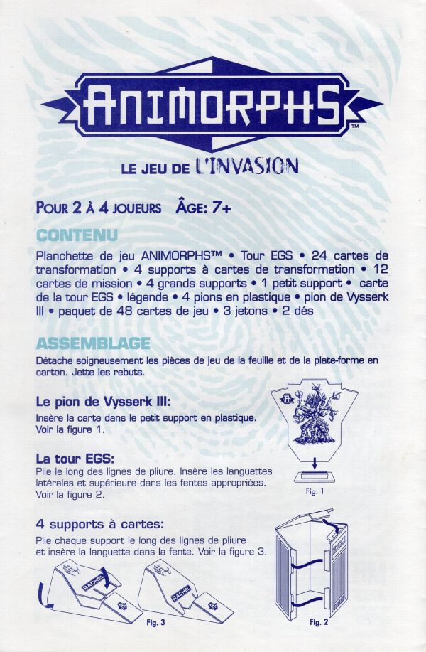 Animorphs - L'Invasion Rules Page 1