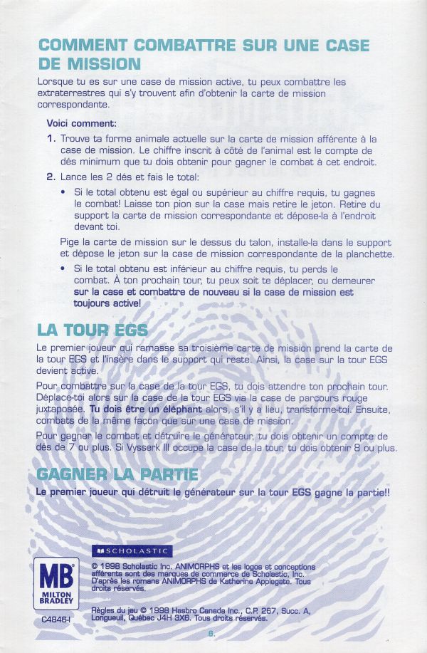 Animorphs - L'Invasion Rules Page 6