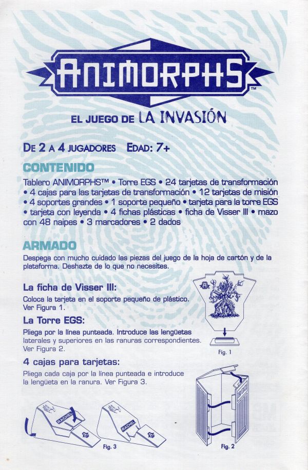 Animorphs - La Invasión Rules Page 1