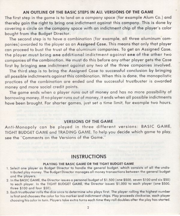 Anti-Monopoly Rules Page 2
