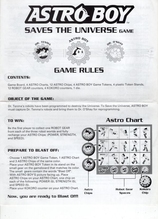Astro Boy - Saves The Universe Rules Page 1