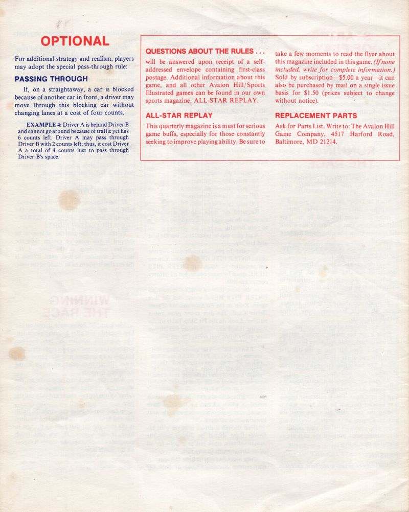 Auto Racing Rules Page 4