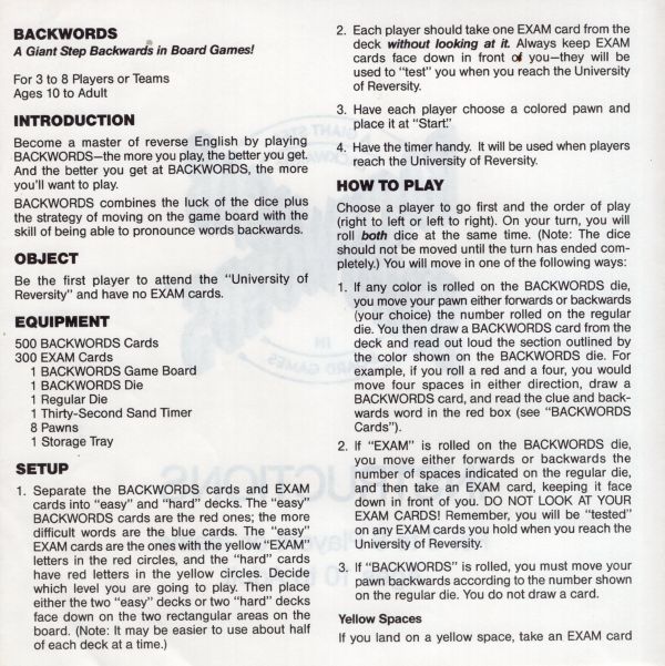 Backwords Rules Page 2