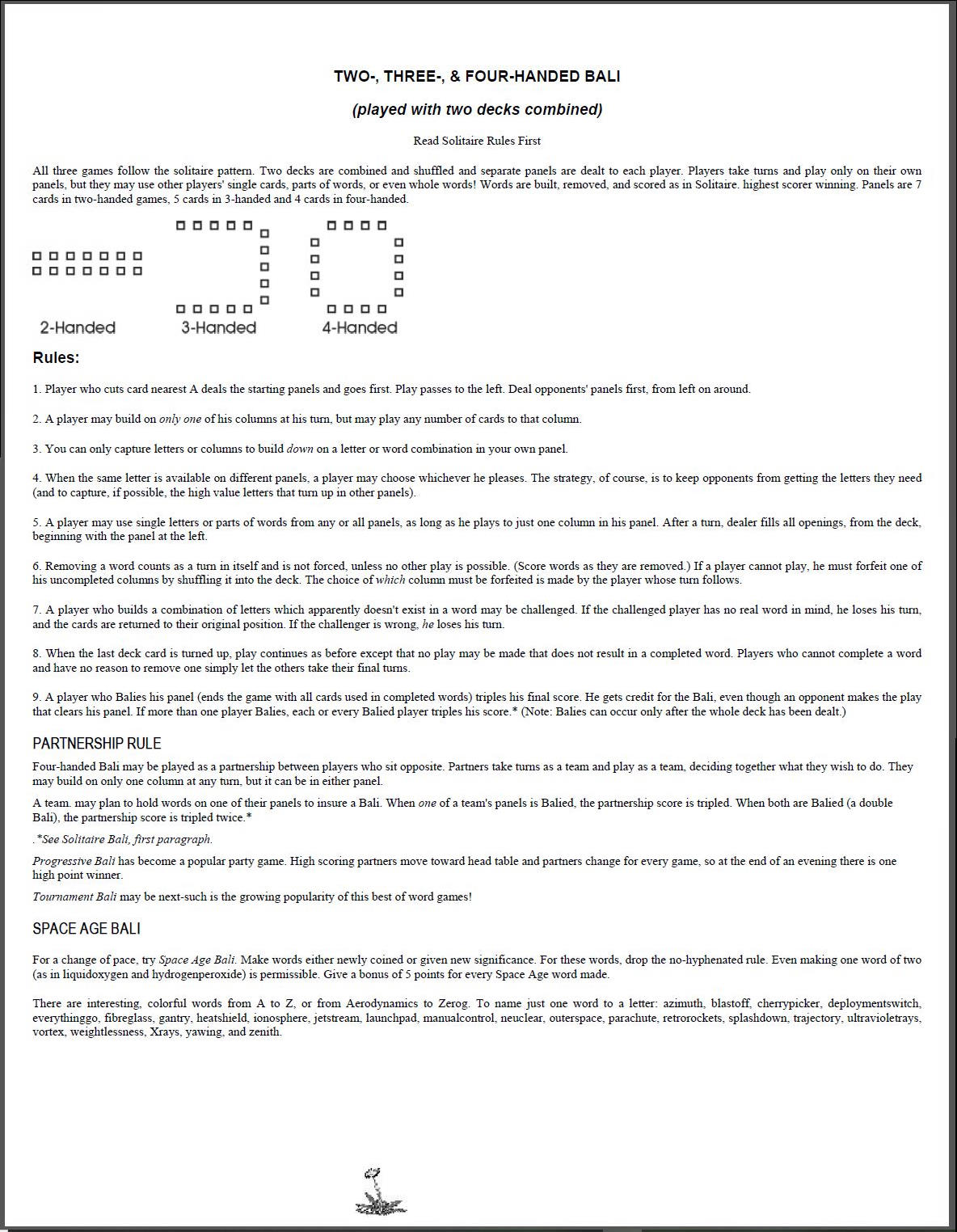 Bali Rules Page 2