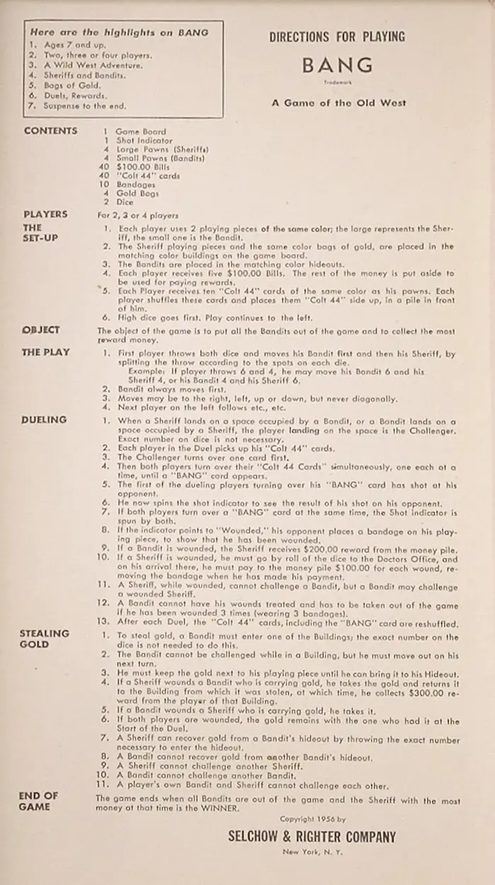 Bang Rules Page 1