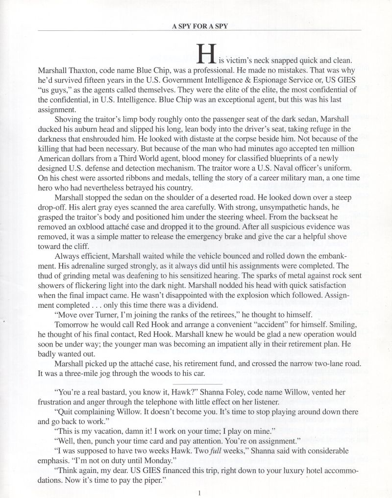BePuzzled - A Spy For A Spy Rules Page 3
