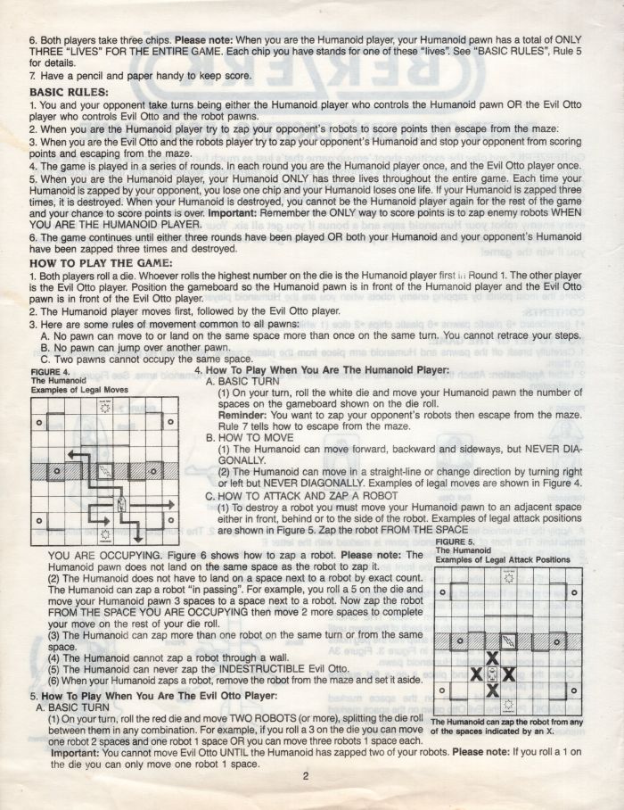 Berzerk Rules Page 2