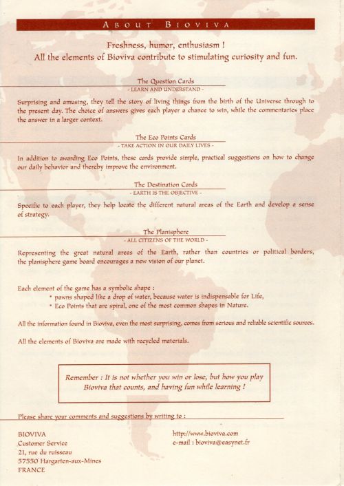 Bioviva Rules Page 4