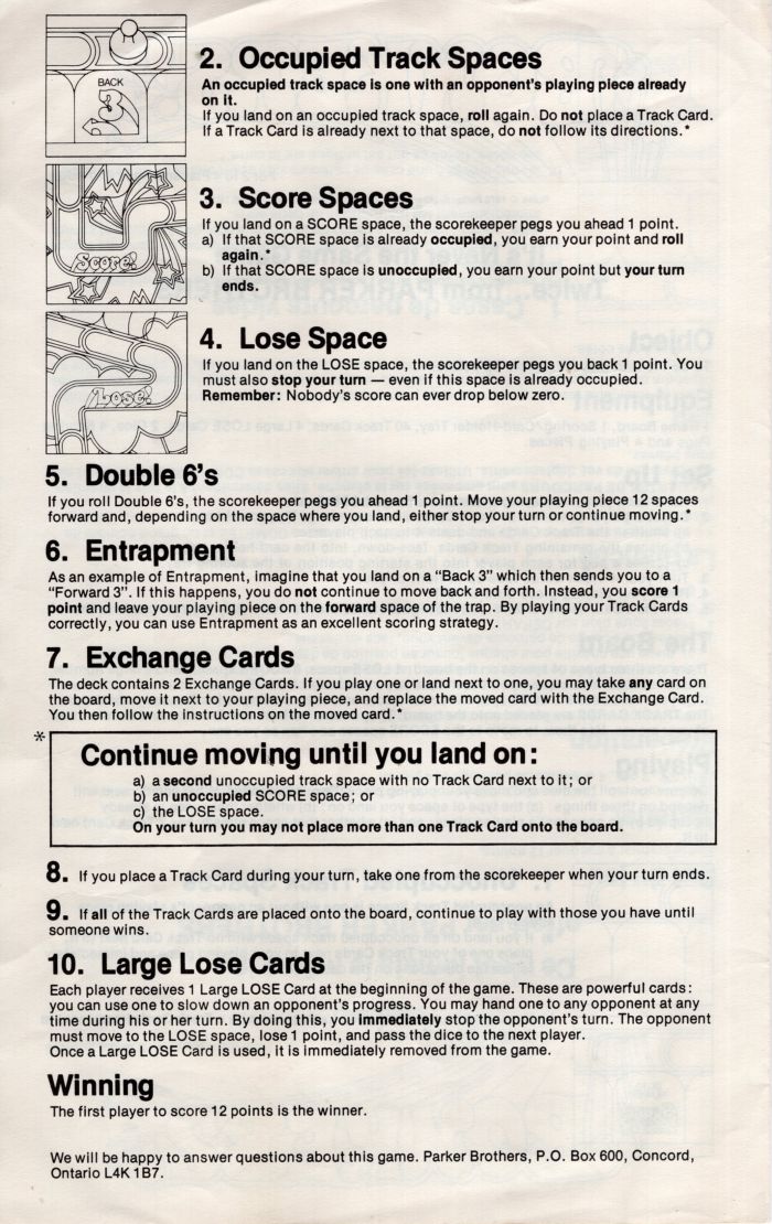 Bonkers Rules Page 2