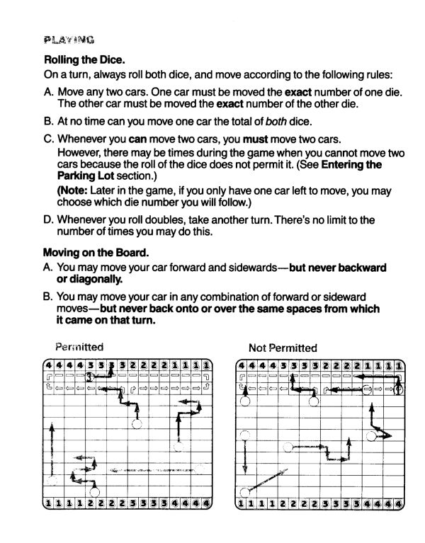 Bumper Cars Rules Page 2