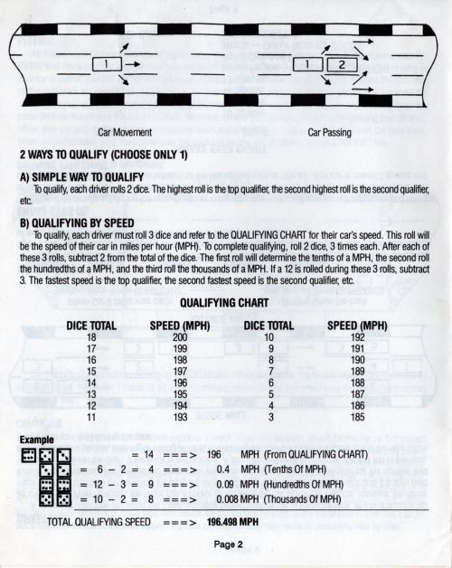 Bumper to Bumper Rules Page 2