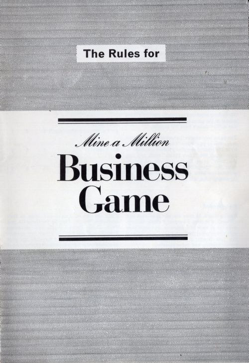 Business Game Rules Page 1