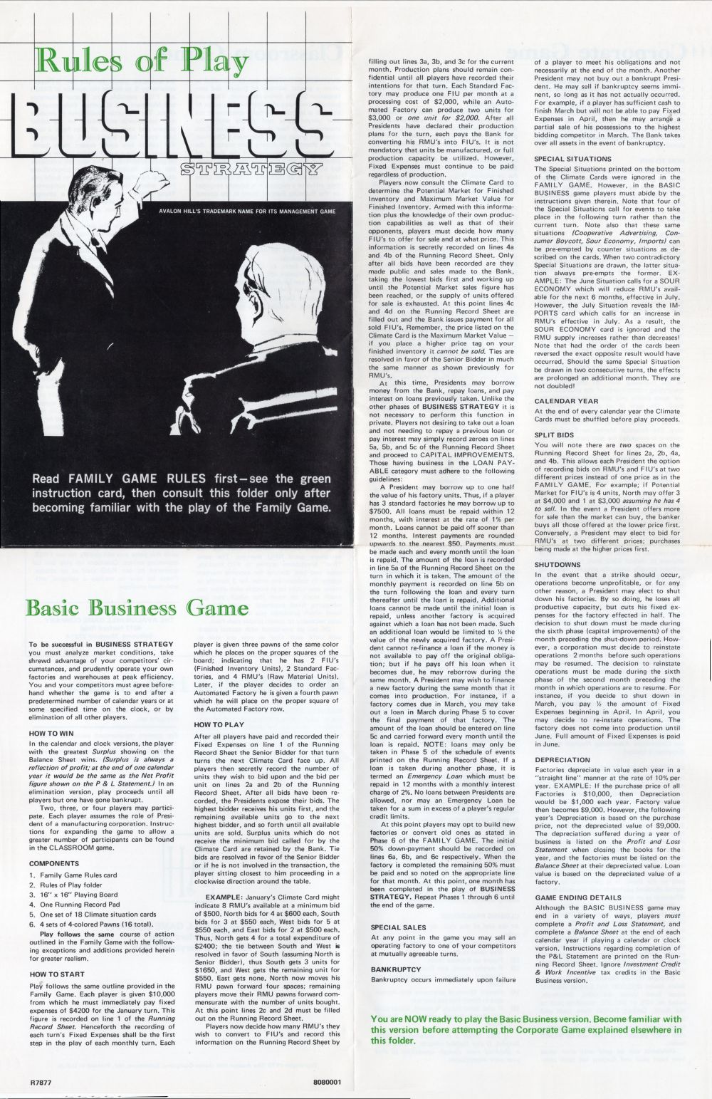 Business Strategy Rules Page 3