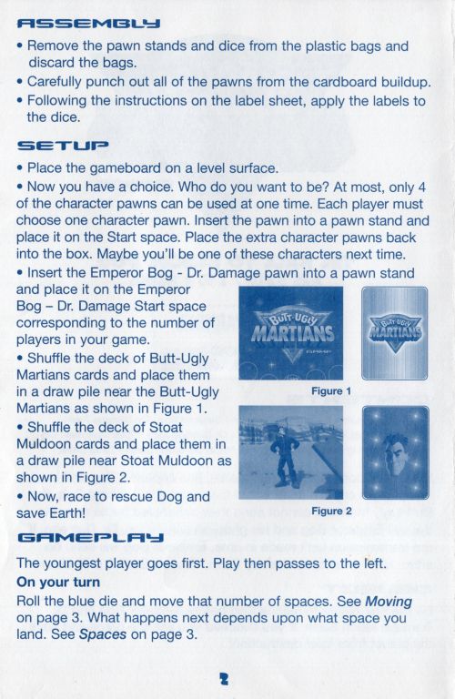 Butt Ugly Martians - The Race to Rescue Dog Rules Page 2