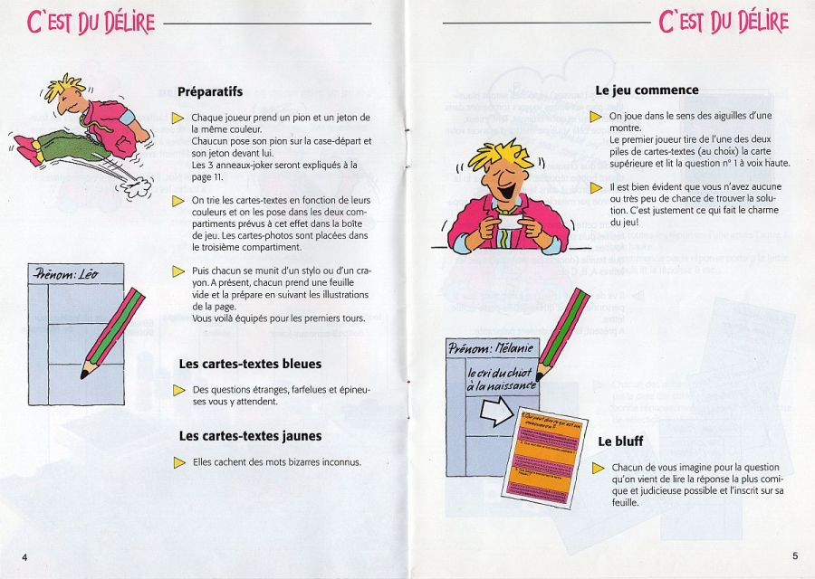 C'est du Délire Rules Page 3