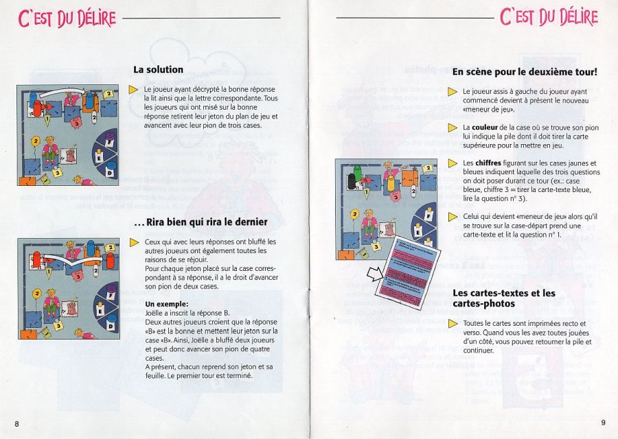C'est du Délire Rules Page 5