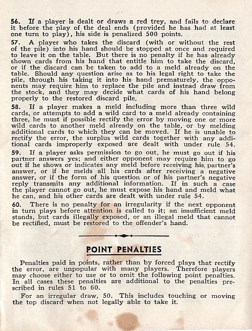 Canasta Rules Page 10