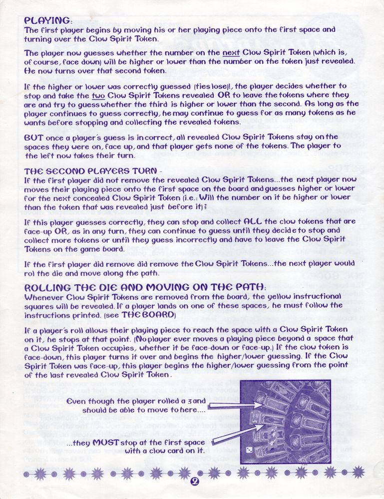 Cardcaptors - Challenge of the Clow Spirits Game Rules Page 2