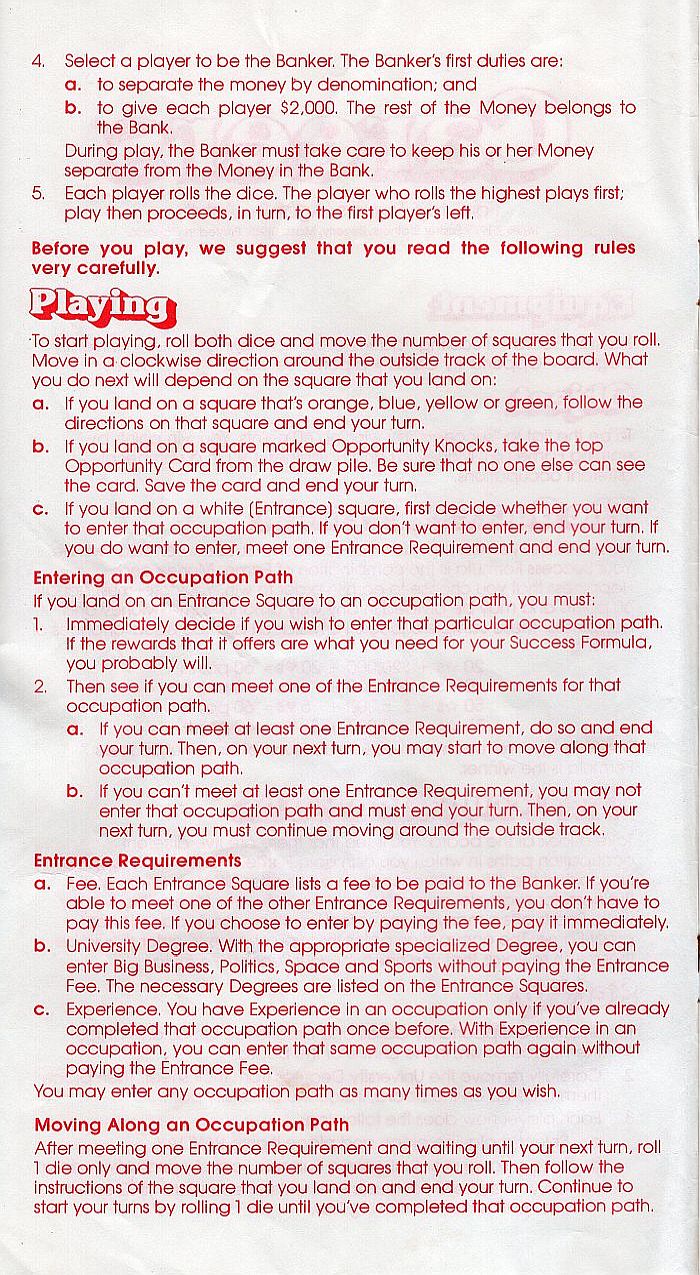 Careers Rules Page 2