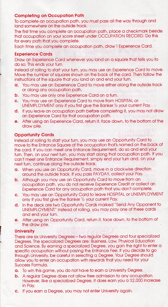 Careers Rules Page 3