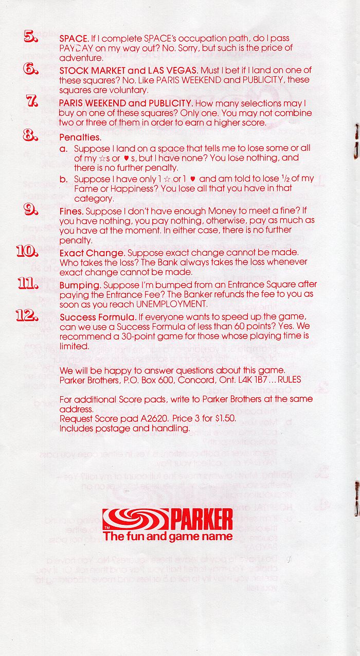 Careers Rules Page 6