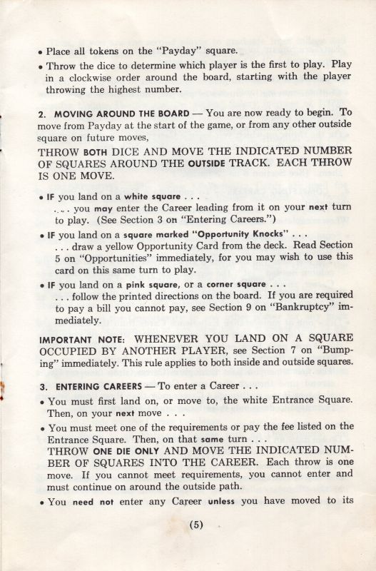 Careers Rules Page 5