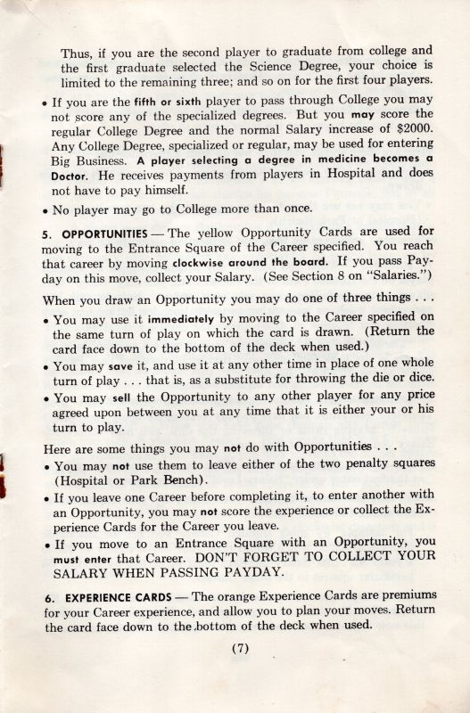 Careers Rules Page 7