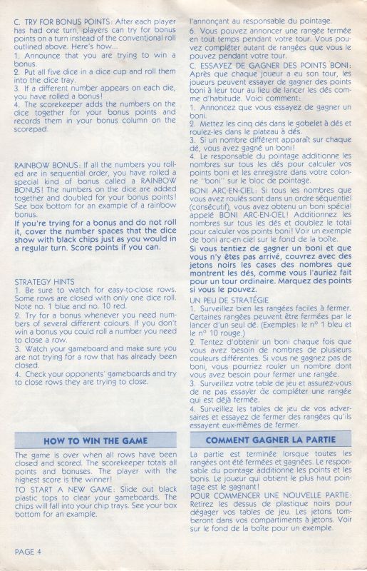 Casino Yahtzee Rules Page 5