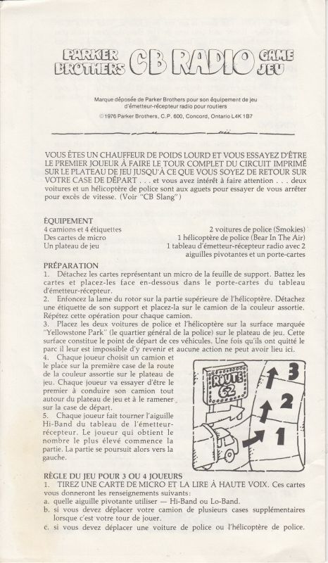 CB Radio Rules Page 1