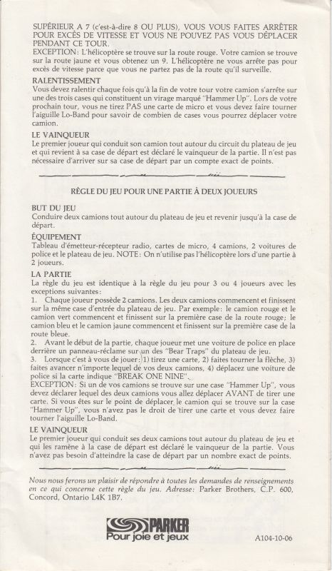 CB Radio Rules Page 4