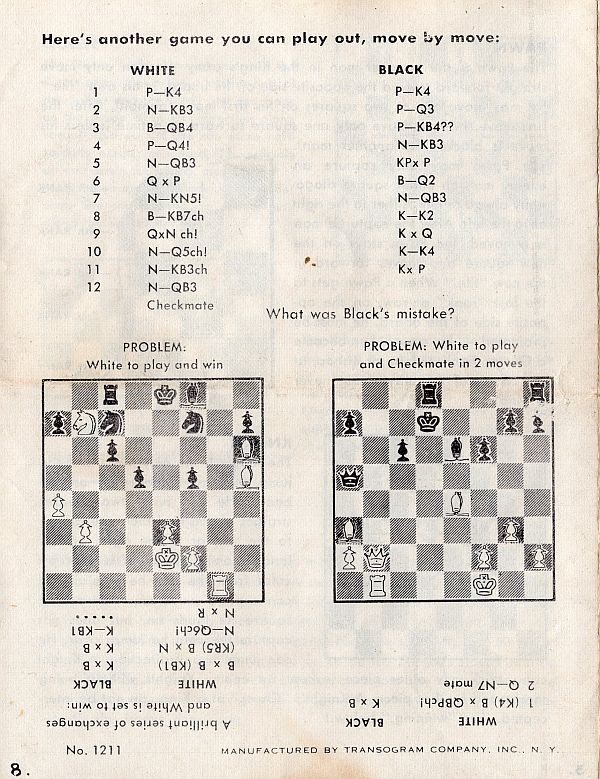 Chess King Rules Page 8