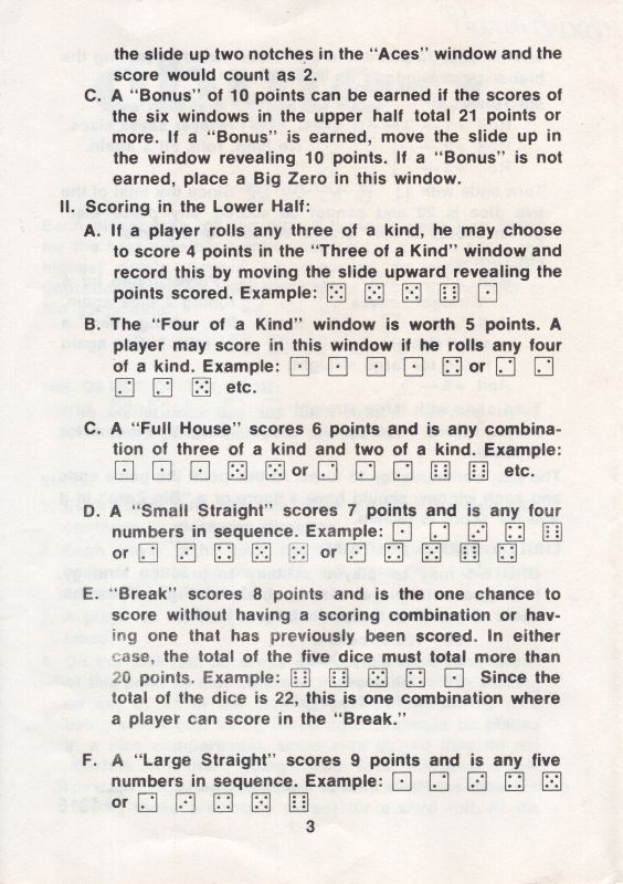 Chute-5 Rules Page 3