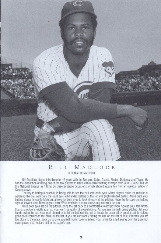 Classic Major League Baseball Trivia Board 1992 Rules Page 4