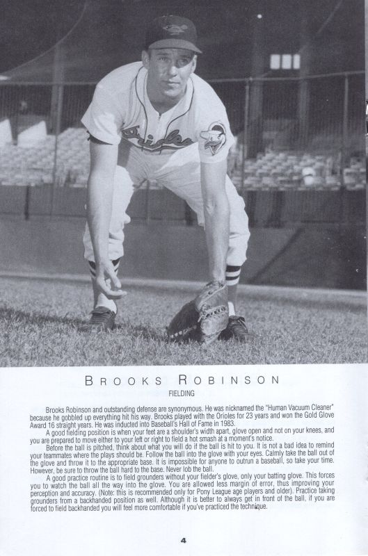 Classic Major League Baseball Trivia Board 1992 Rules Page 5