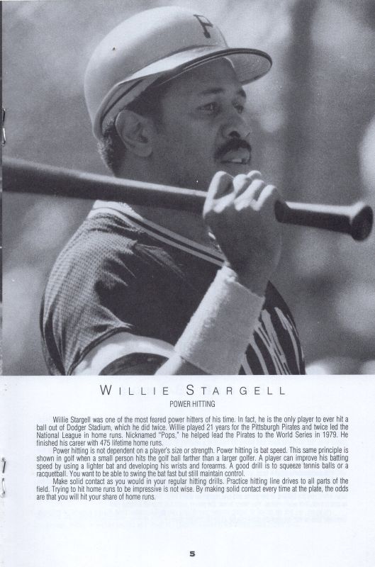Classic Major League Baseball Trivia Board 1992 Rules Page 6