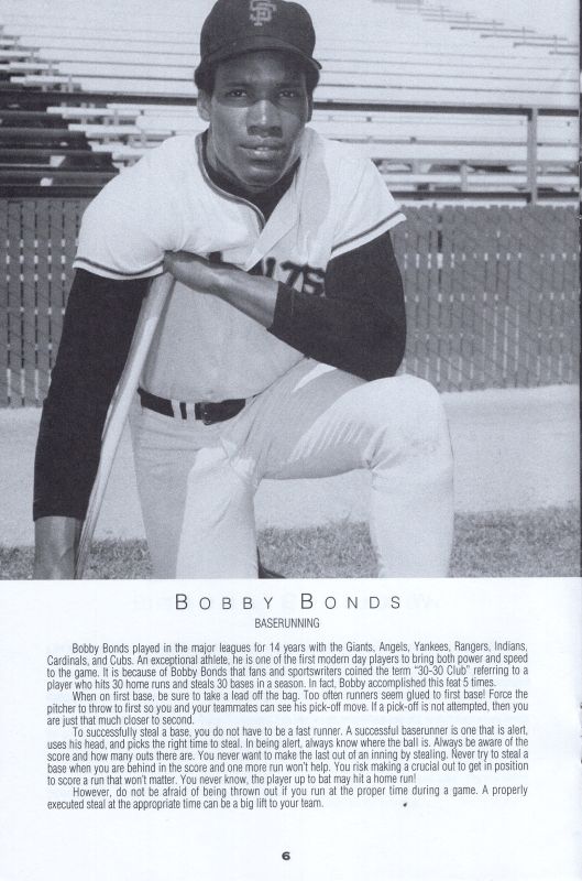Classic Major League Baseball Trivia Board 1992 Rules Page 7