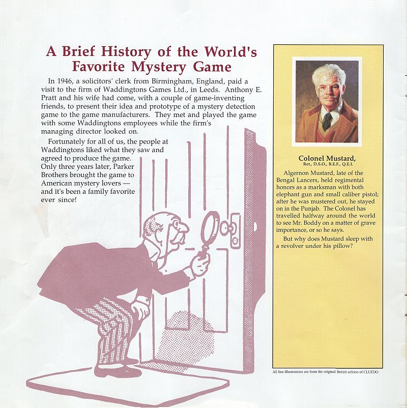 Clue - Master Detective Rules Page 2