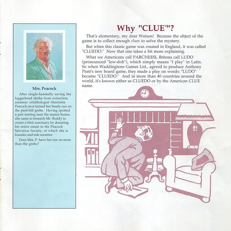 Clue - Master Detective Rules Page 3