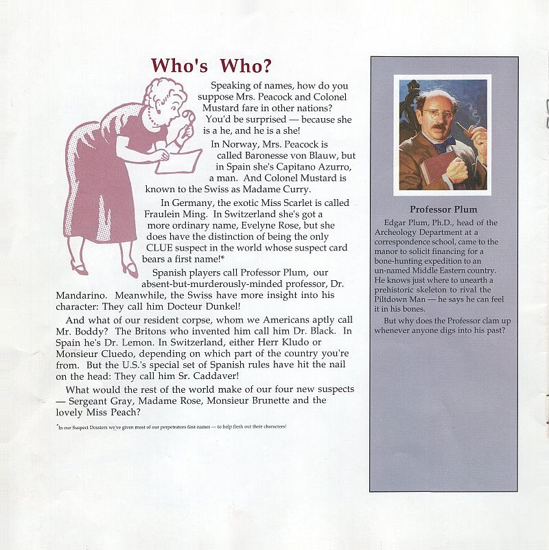 Clue - Master Detective Rules Page 4