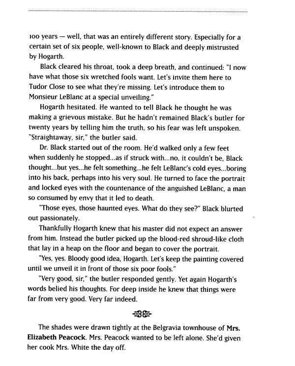 Clue Mystery Puzzle - Framed for Murder Rules Page 4