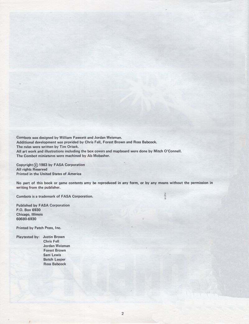 Combots Rules Page 2