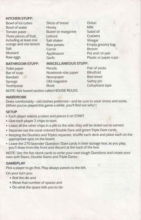Dare Rules Page 2