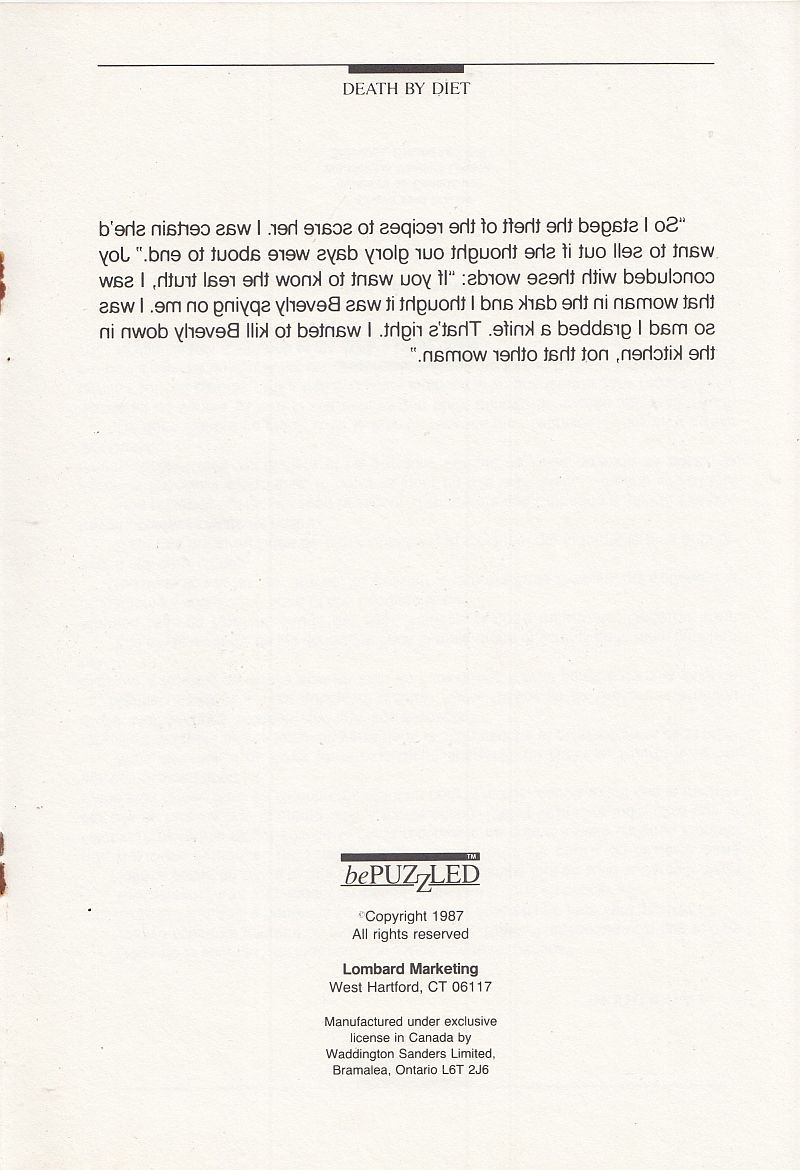 Death by Diet Rules Page 12